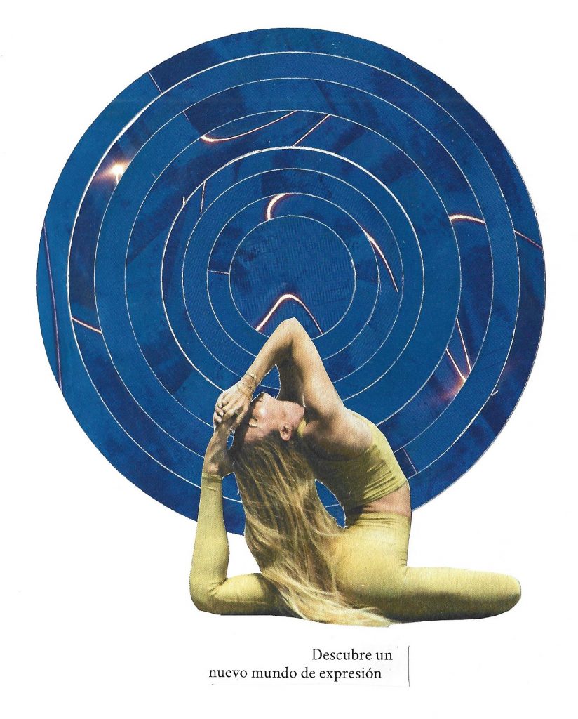 Collage que pertenece a la serie "Yoga" 2.