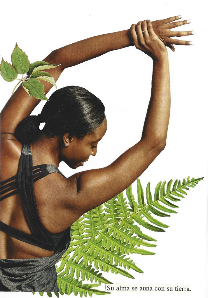 Collage que pertenece a la serie "Yoga" 3.