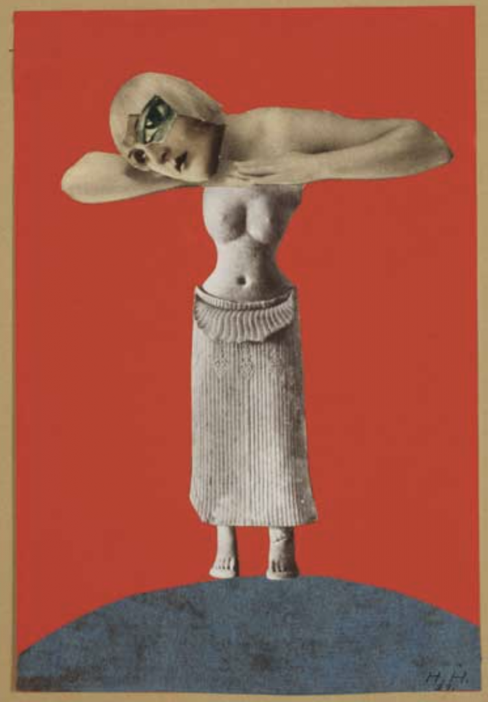 Desde un museo etnográfico - Hannah Höch (1930)